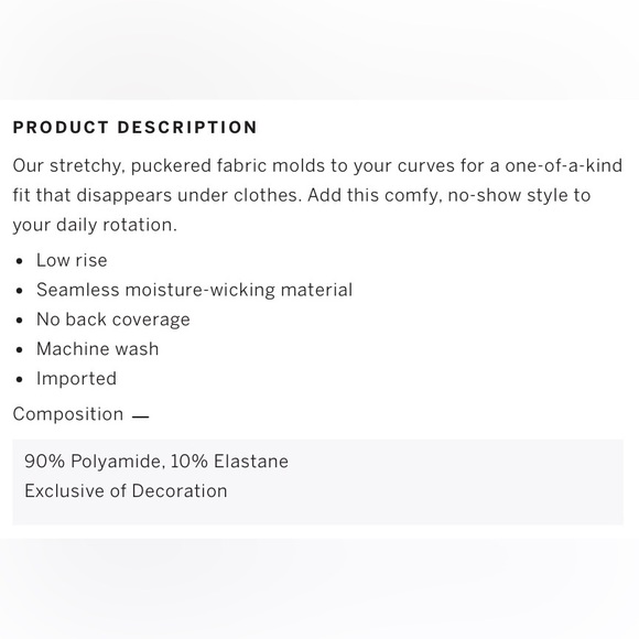 NWT Victoria Secret Panty - Bright Purple - Size L - Picture 5 of 12